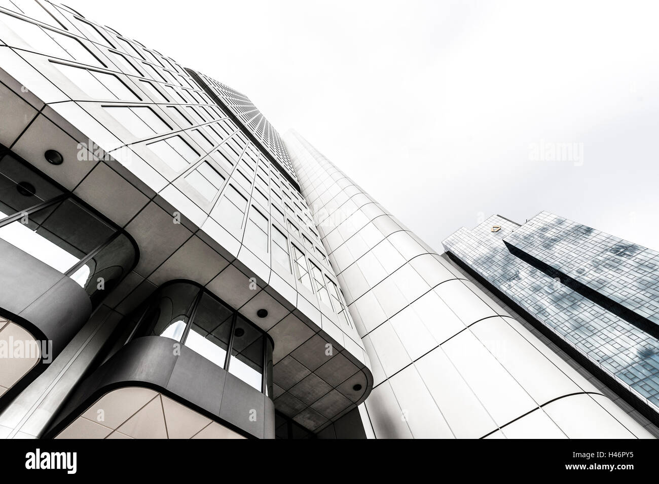 Skyscraper facades, Frankfurt am Main, Germany Stock Photo - Alamy