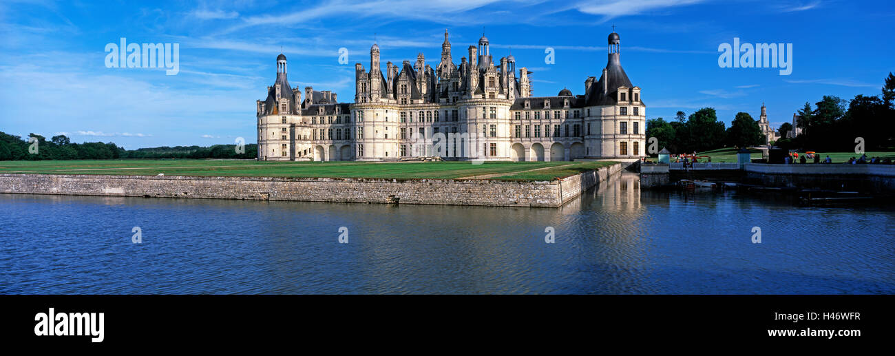 Chateau de Chambord, Chambord, France Stock Photo Alamy