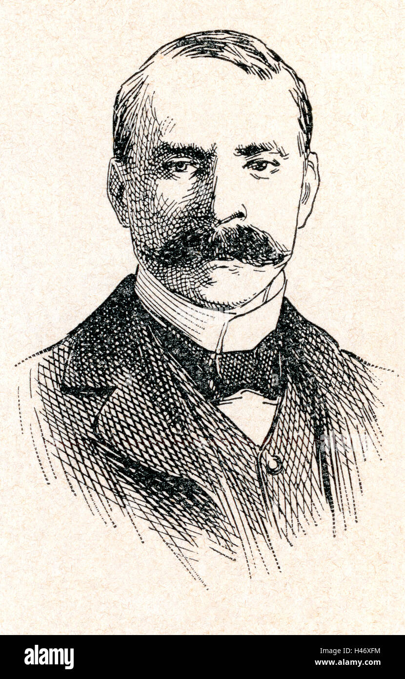 Sir Edward William Elgar, 1st Baronet, 1857 – 1934.  English composer. Stock Photo