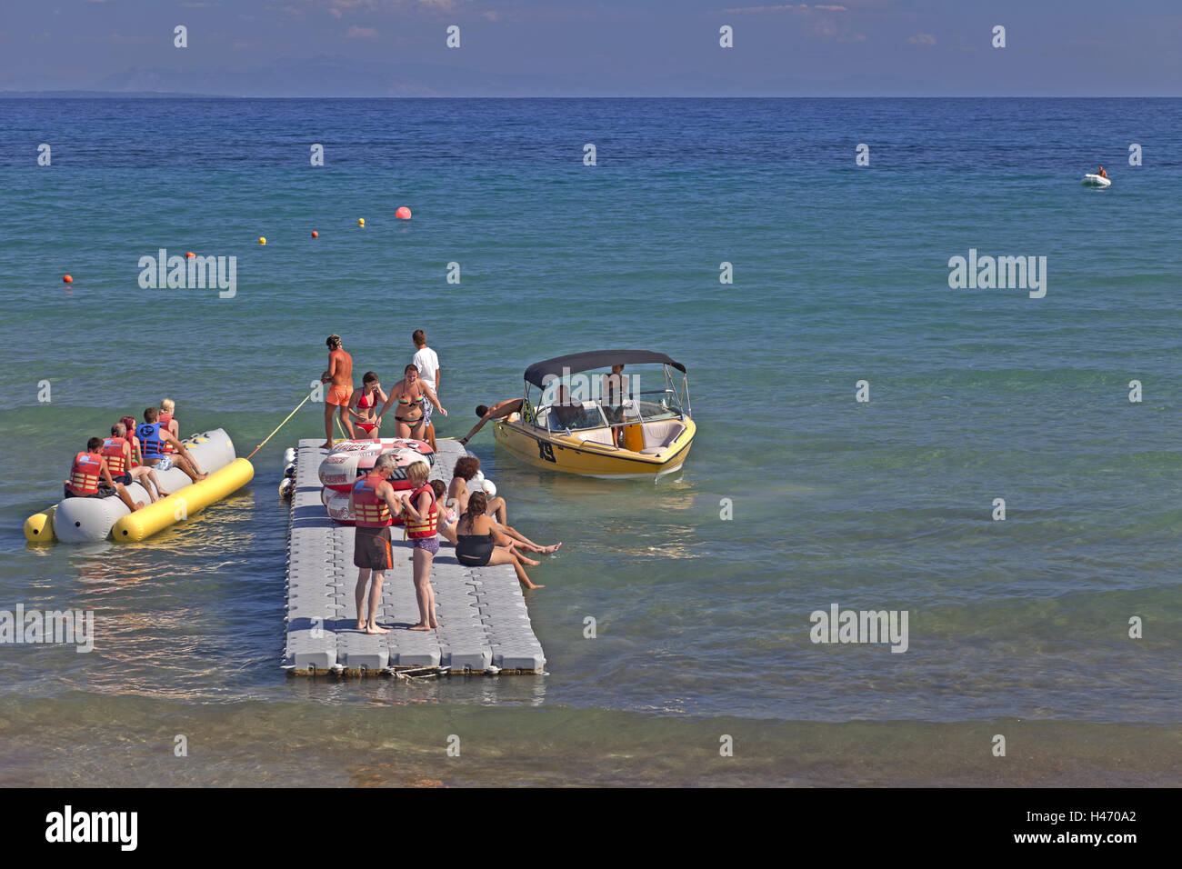 Banana Beach Zakynthos Island Greece Stock Photos Banana