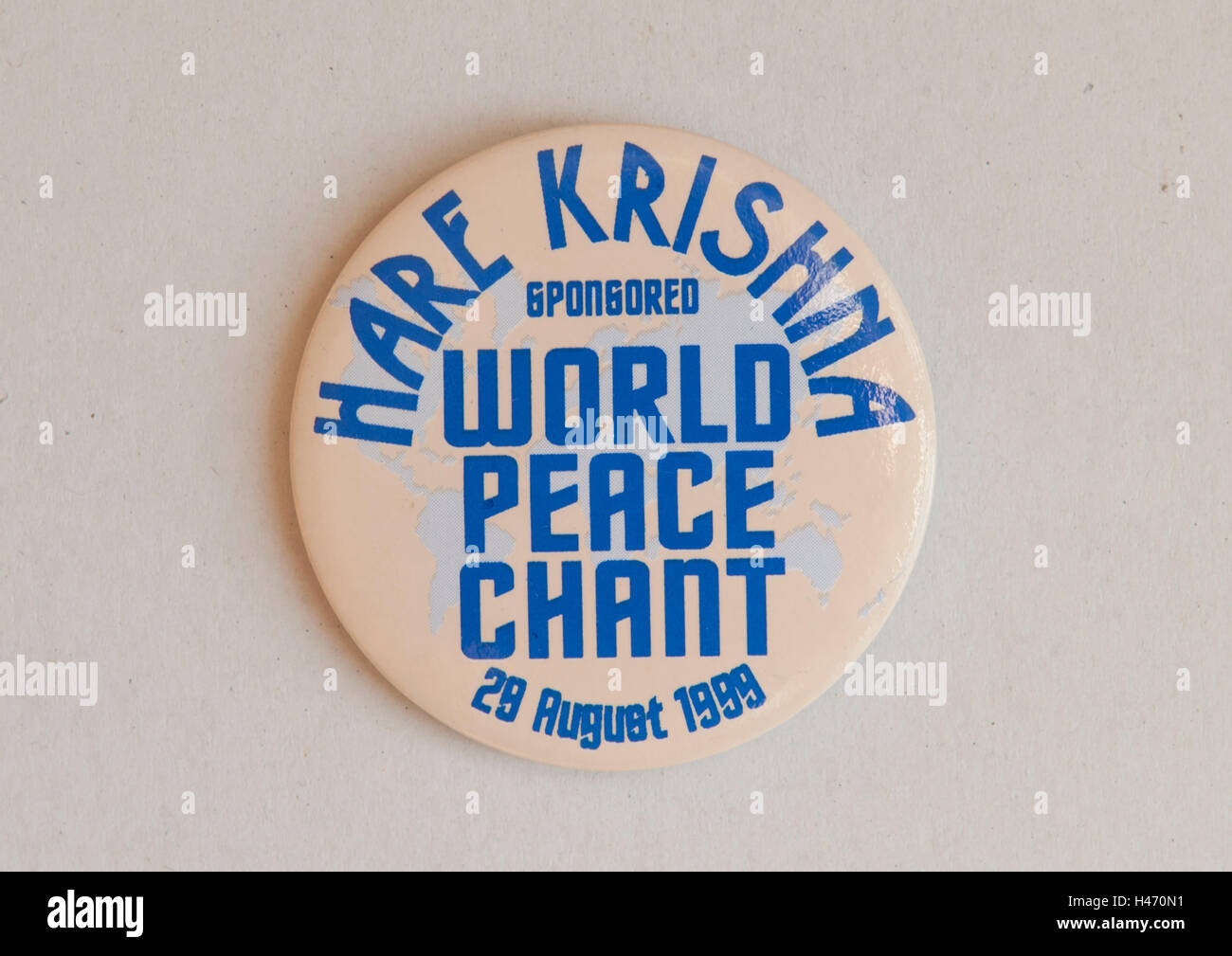 Hare Krishna sponsored World Peace Chant 28 August 1989 London Uk HOMER SYKES Stock Photo