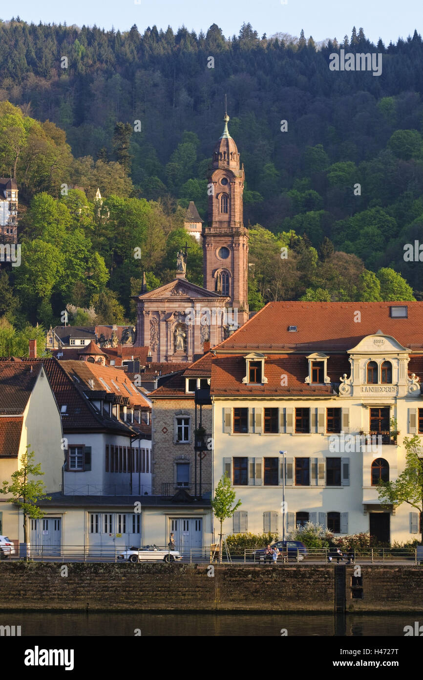 Heidelberg germany jesuit church hi-res stock photography and images