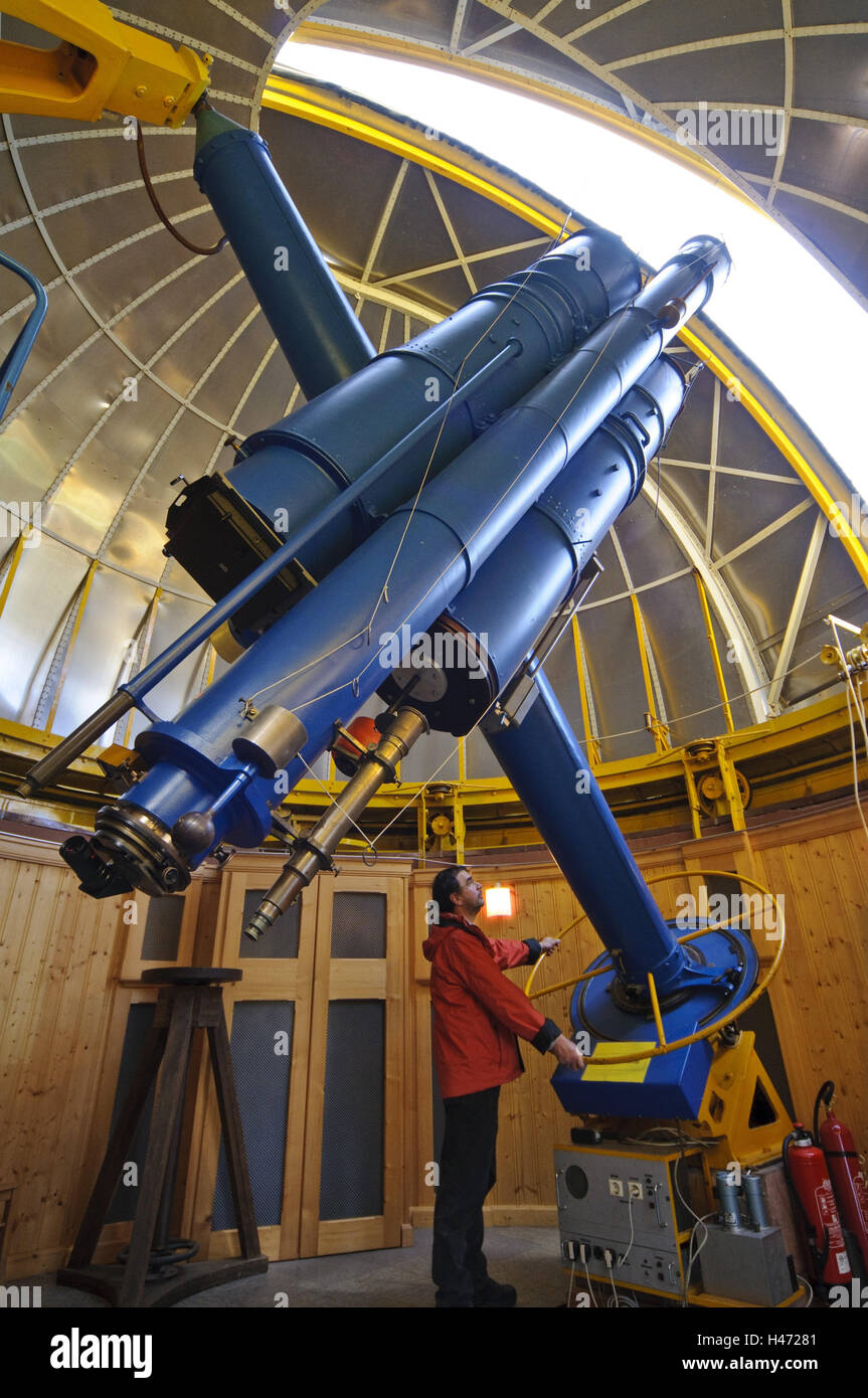 Heidelberg, telescope, observatory, observatory in the king's chair