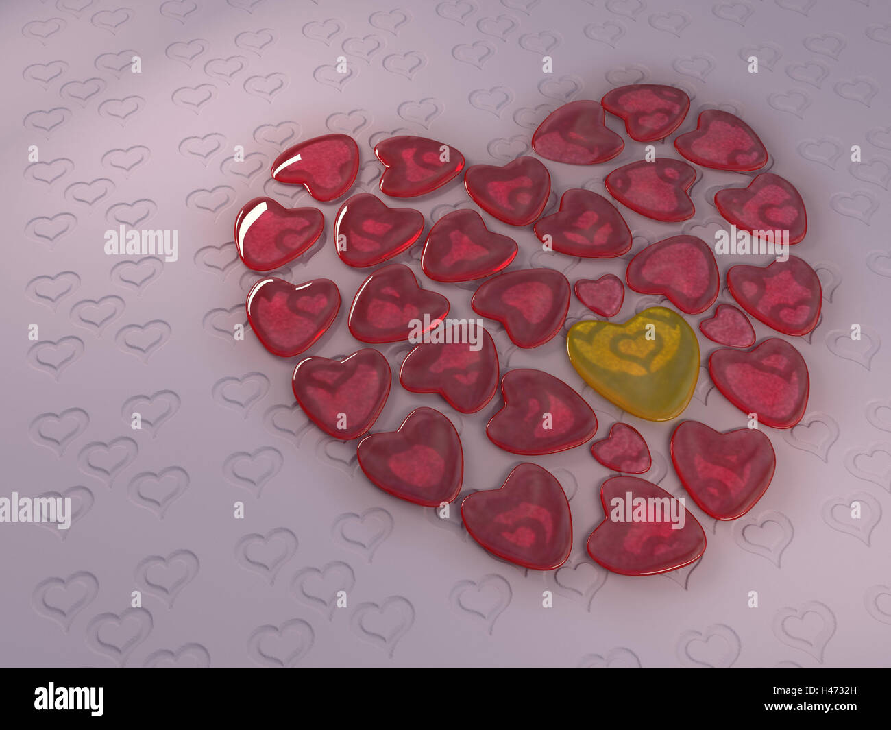 Graphics heart hi-res stock photography and images - Alamy
