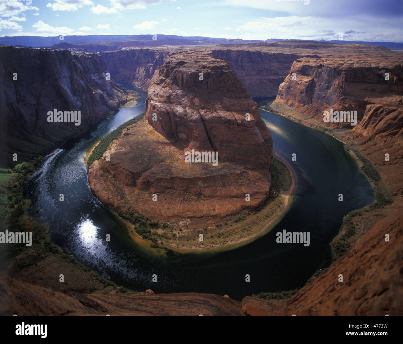 Faces page hi res stock photography - The Usa Arizona Glen Canyon Page Colorado River Horseshoe Bend H4773W
