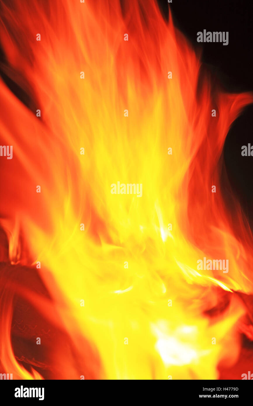 Flames, medium closeup, fire, burn, heat, danger, fire, explosion
