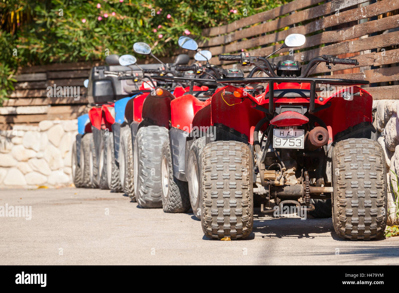 Quad bike outlet stand