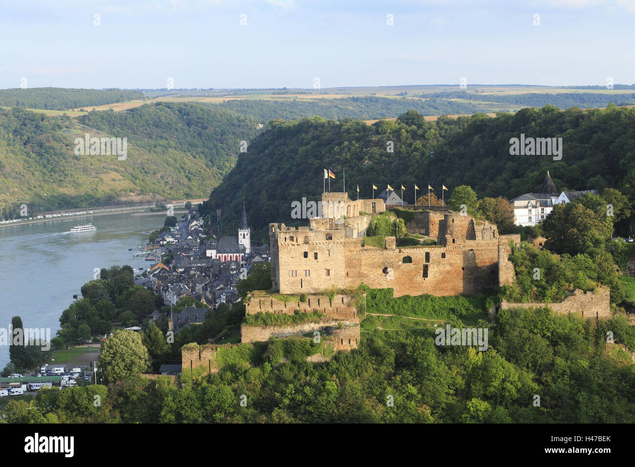 St goar castle hi-res stock photography and images - Alamy