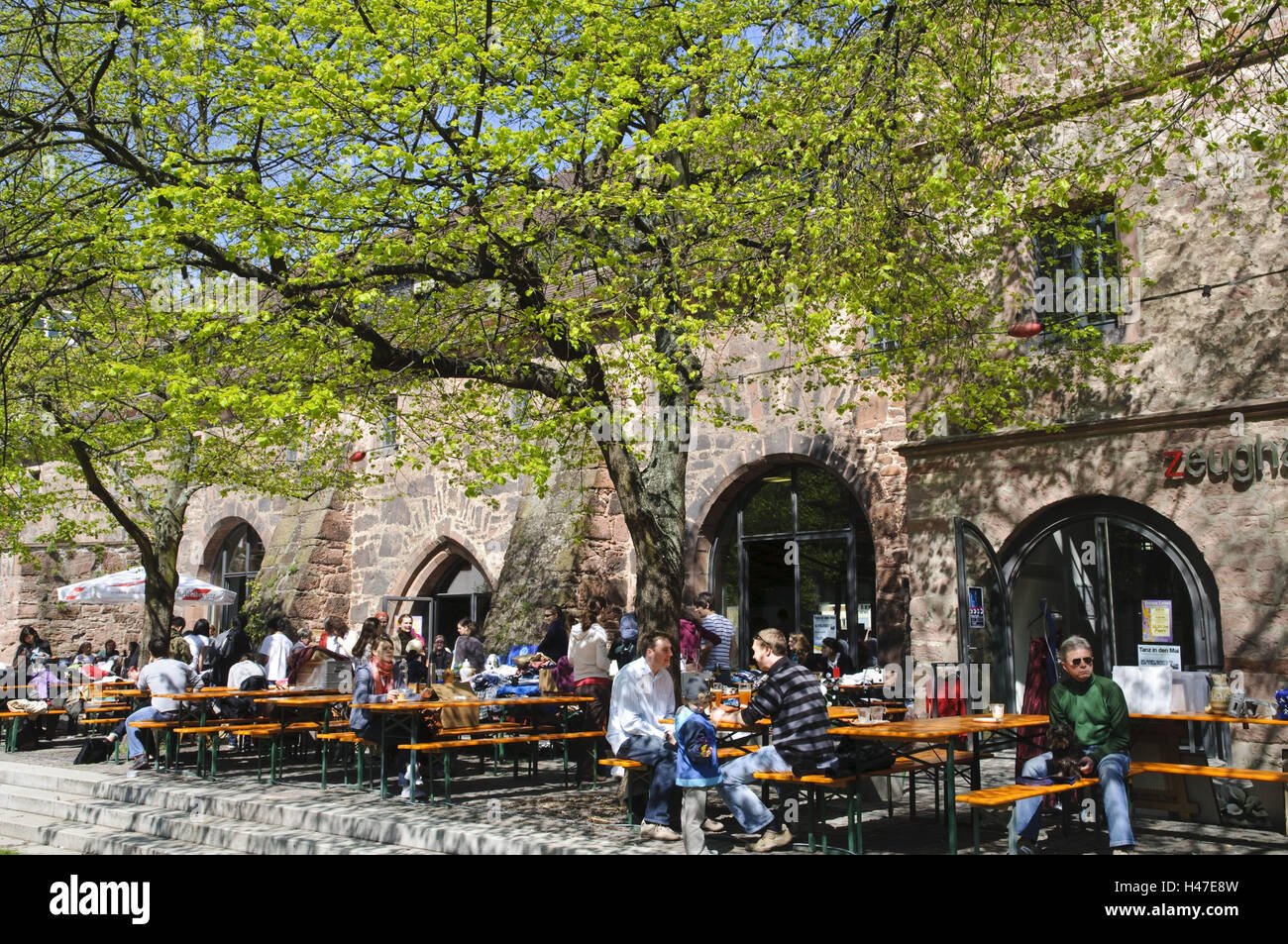 Heidelberg, Marstallhof, today's canteen, Baden Wurttemberg, Germany