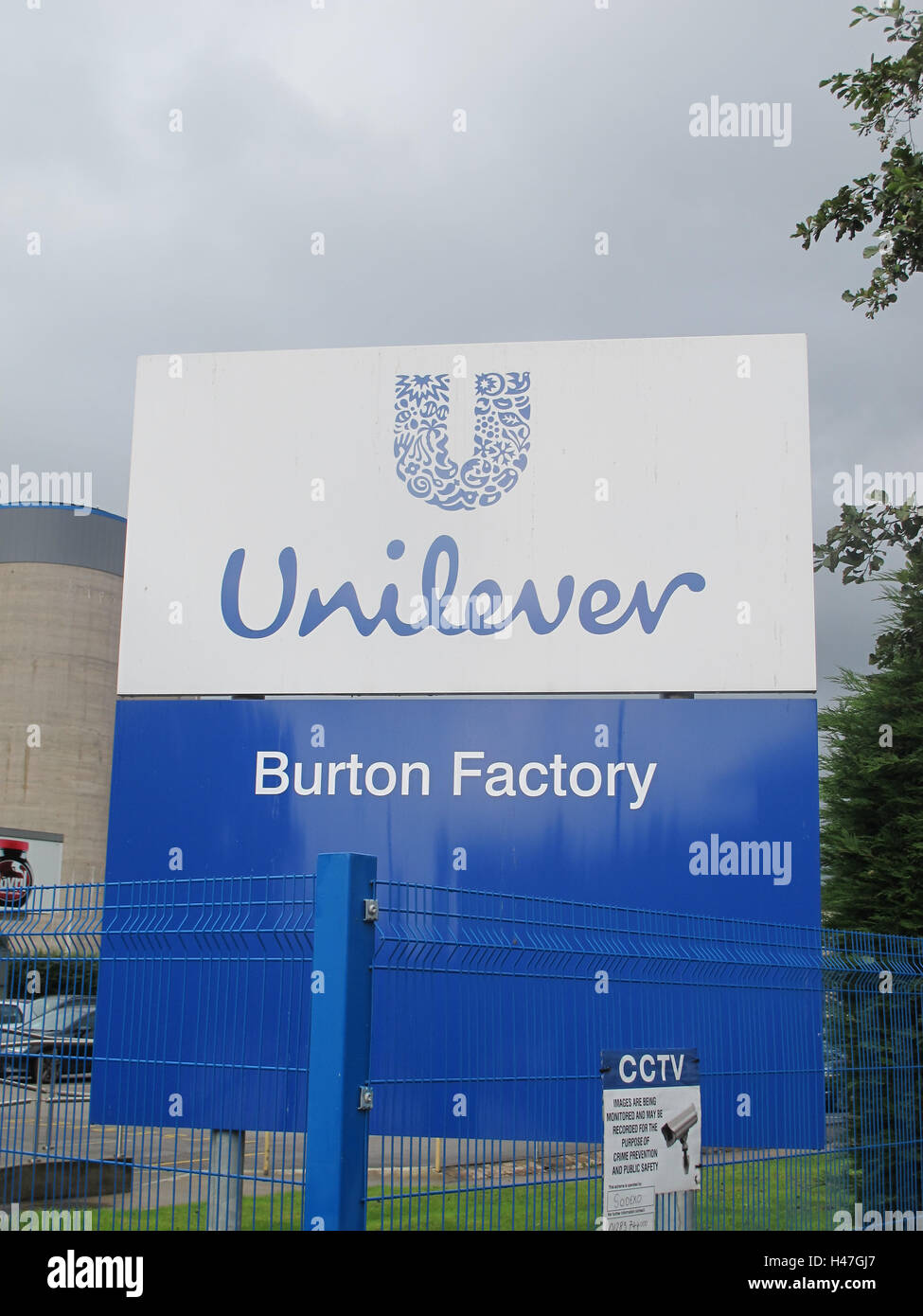 A general view of the Unilever Marmite factory in Burton on Trent,  Staffordshire, as Unilever has been accused of "exploiting consumers" amid  the falling value of the pound after a pricing row