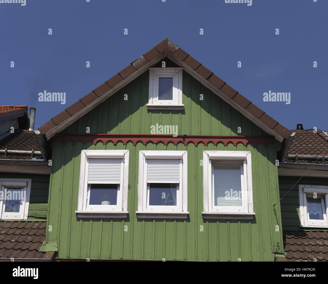 House Detail Gable Roof Dormer Clausthal Hermit Monk S Field