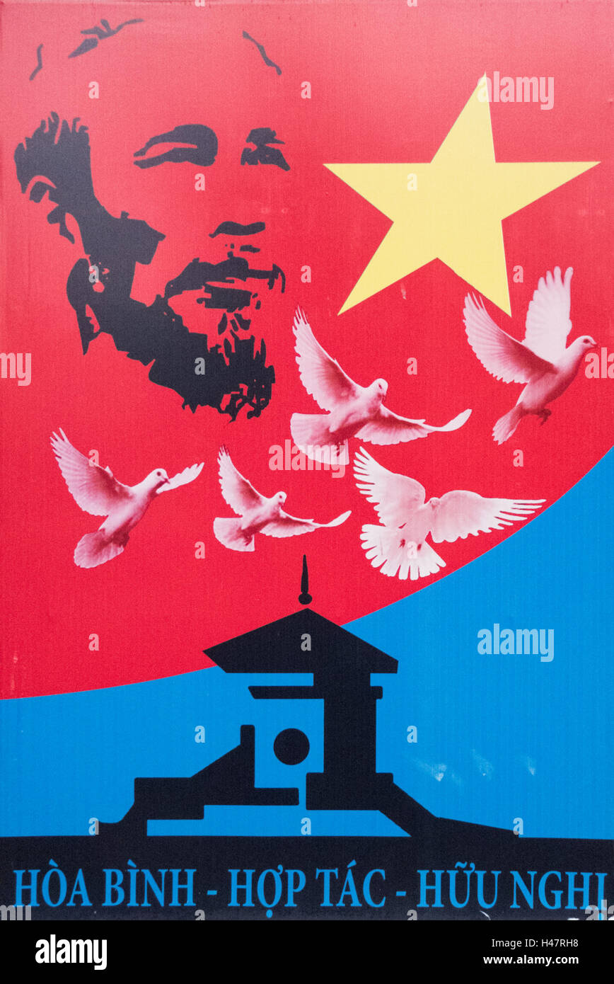 Vietnam Propaganda Posters Ho Chi Minh