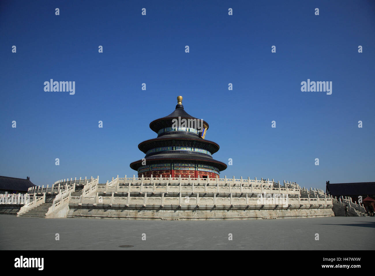 China, Peking, temple attachment Tiantan, heaven stamp, hall the ...