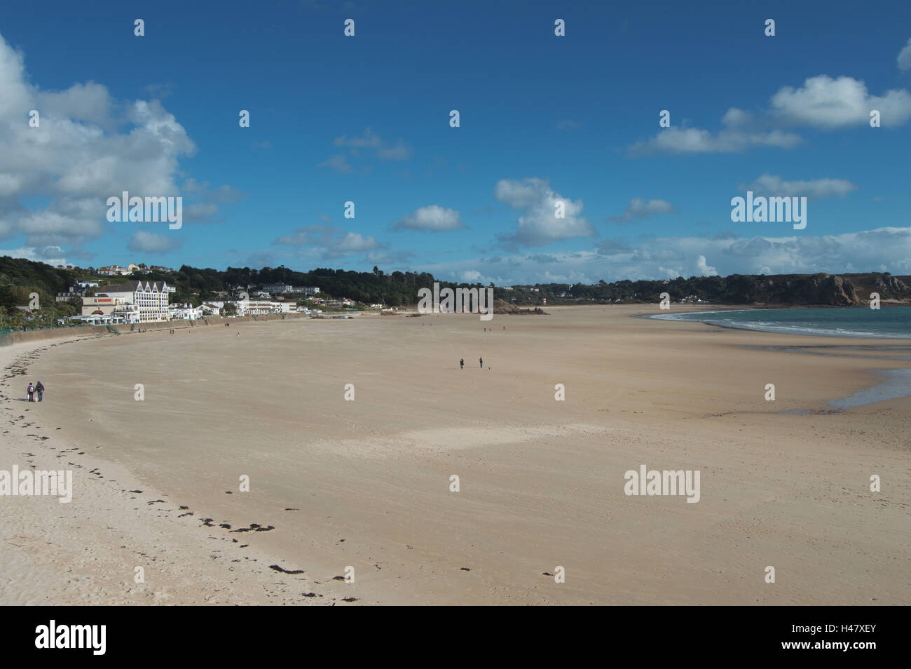 St Brelade's Bay, Jersey, CHannel Island Stock Photo Alamy