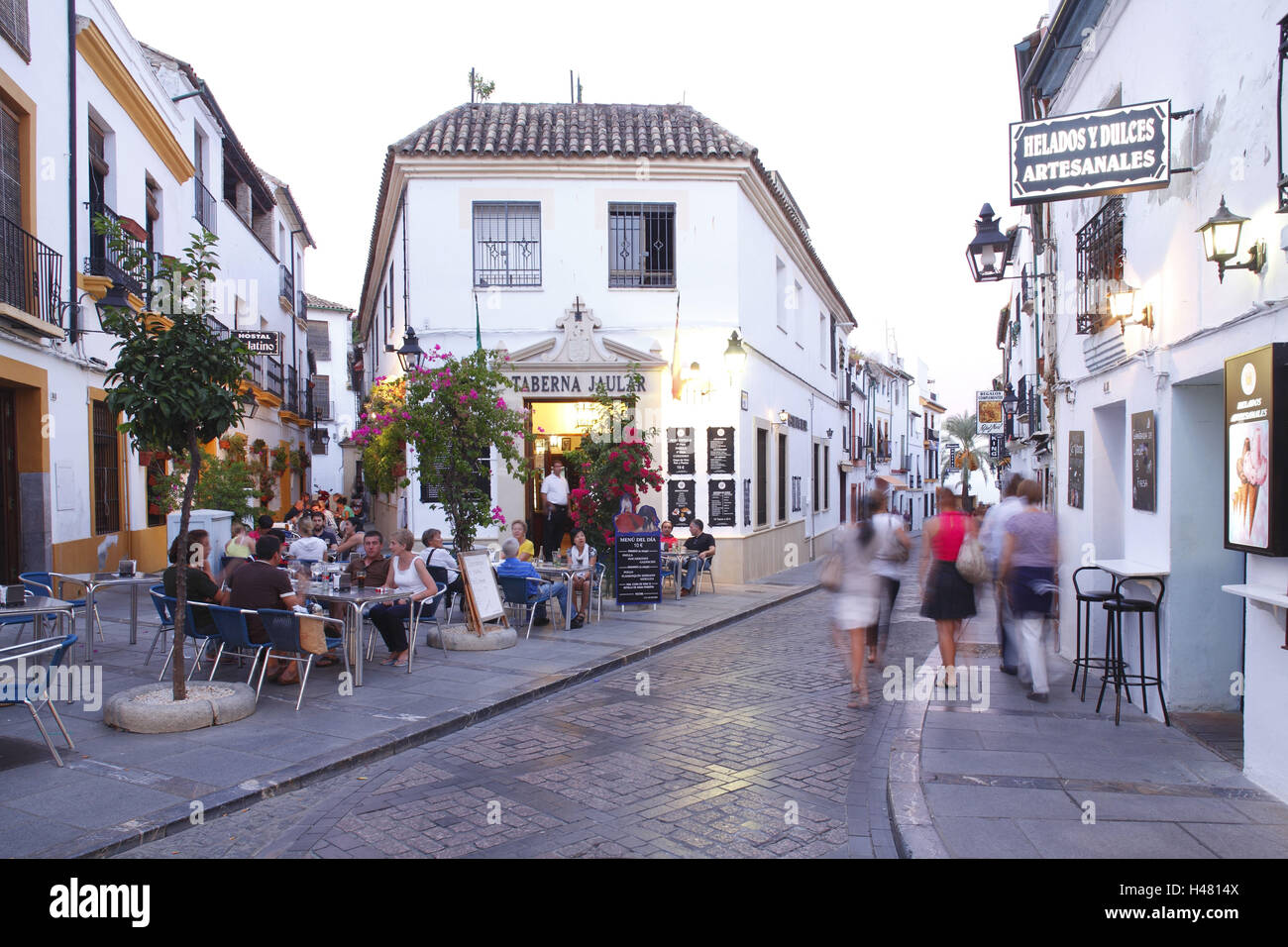 Spain, Andalusia, Cordoba, the old quarter Juderia, Stock Photo