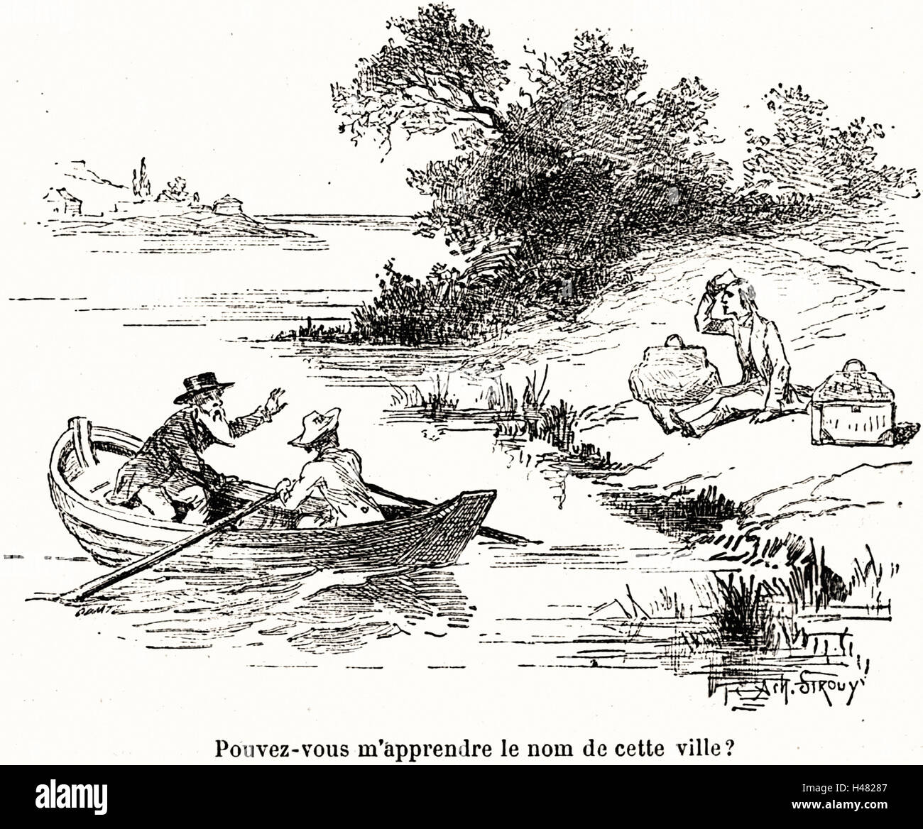 Mark Twain : Les Aventures de Huck Finn, illustrations Achille Sirouy ...