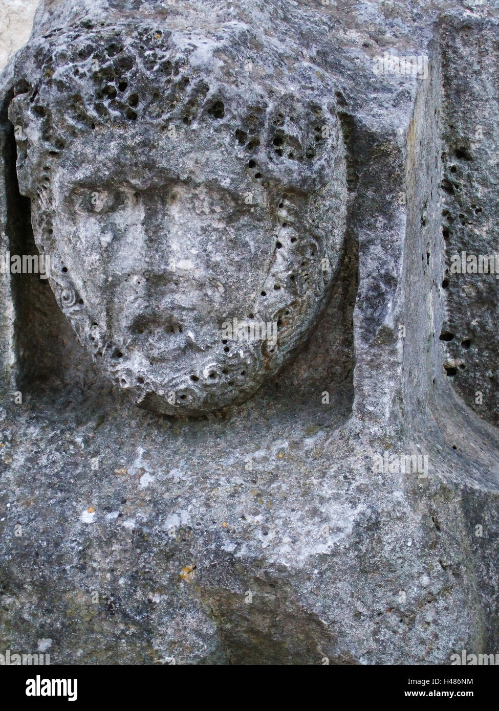 Croatian eroded statue Stock Photo Alamy