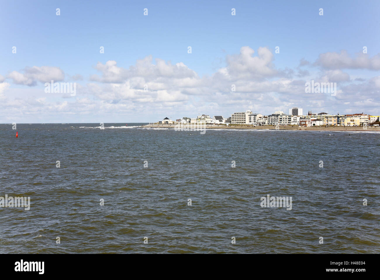 Germany, Lower Saxony, island Norderney, coast, headland, Stock Photo