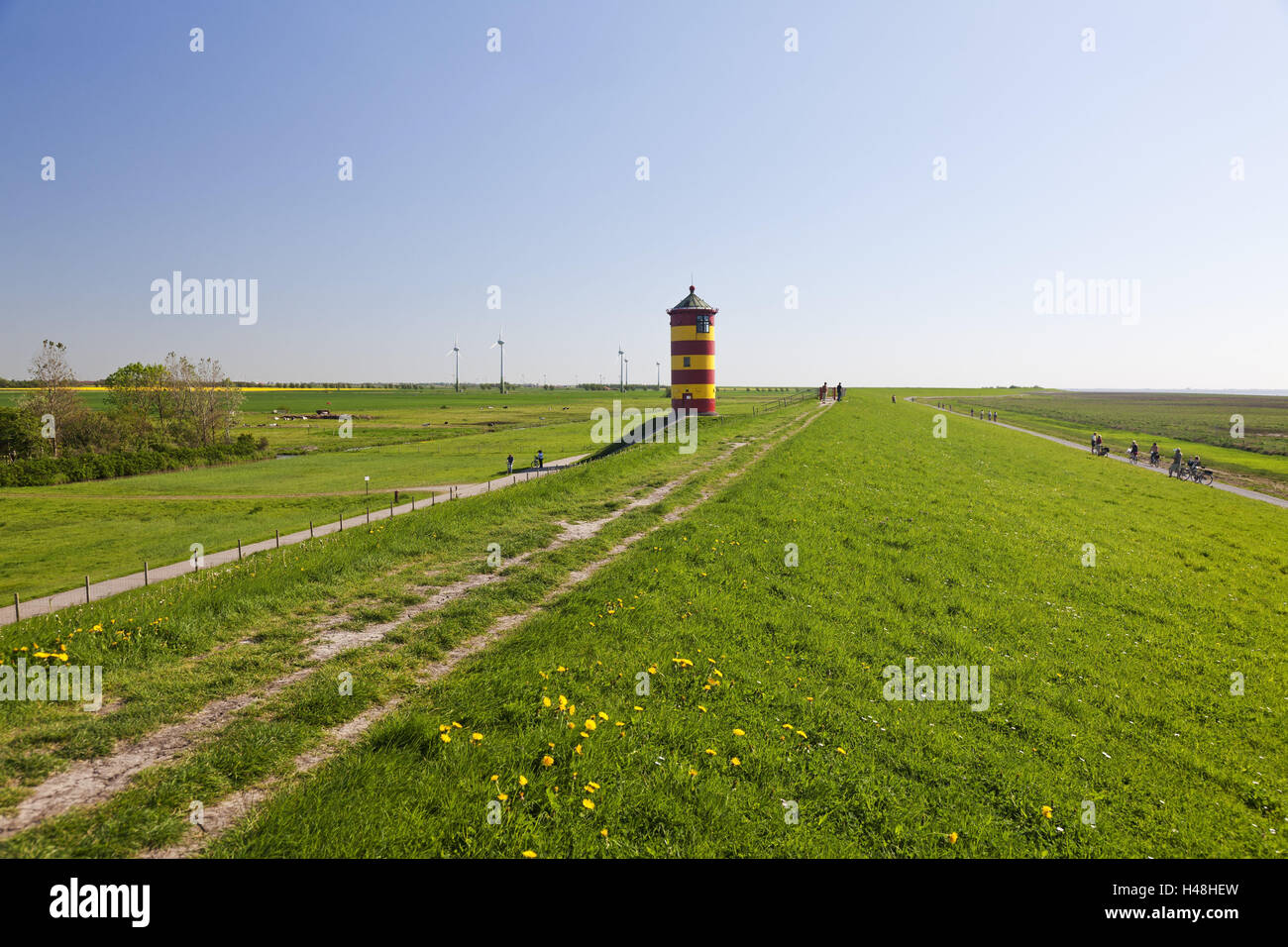Pilsumer lighthouse, Pilsum Stock Photo Alamy