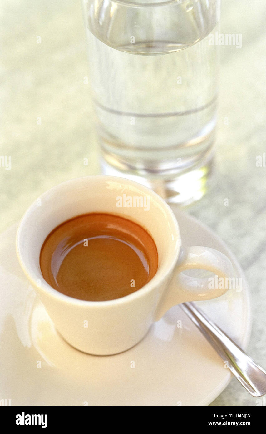 Cup of espresso Stock Photo - Alamy