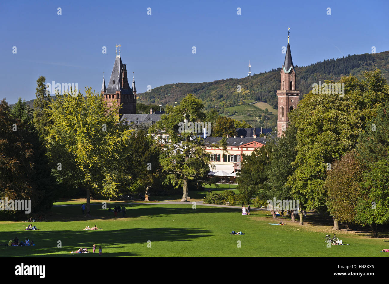 Germany, Baden Wurttemberg, Odenwald (region), Bergstraße (region