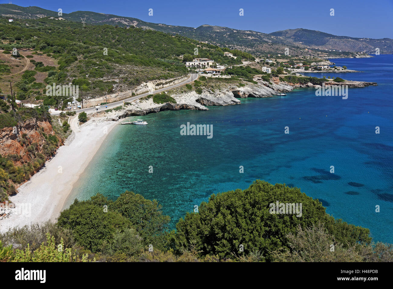 Makris Gialos Beach Stock Photos Makris Gialos Beach Stock