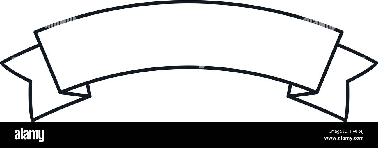 Isolated decorative ribbon design Stock Vector Image & Art - Alamy