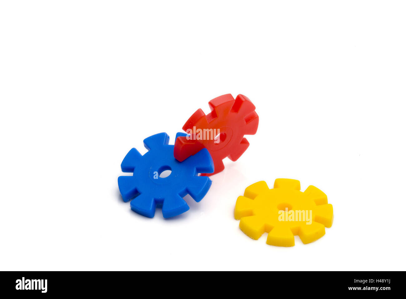 Plastic toys, cut out Stock Photo Alamy