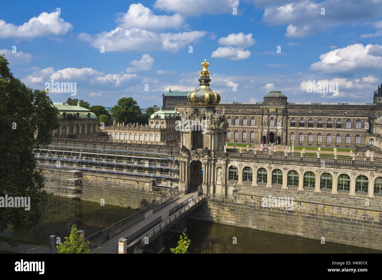 Dresden Zwinger, Dresden, Saxony, Germany, Stock Photo