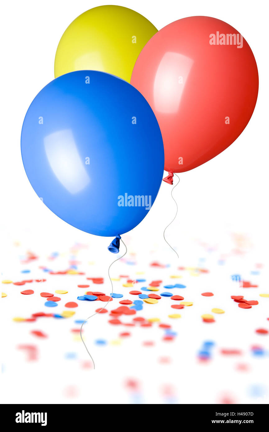 Balloons confetti hires stock photography and images Alamy