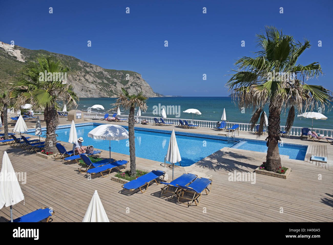 Crystal beach cheap hotel kalamaki greece