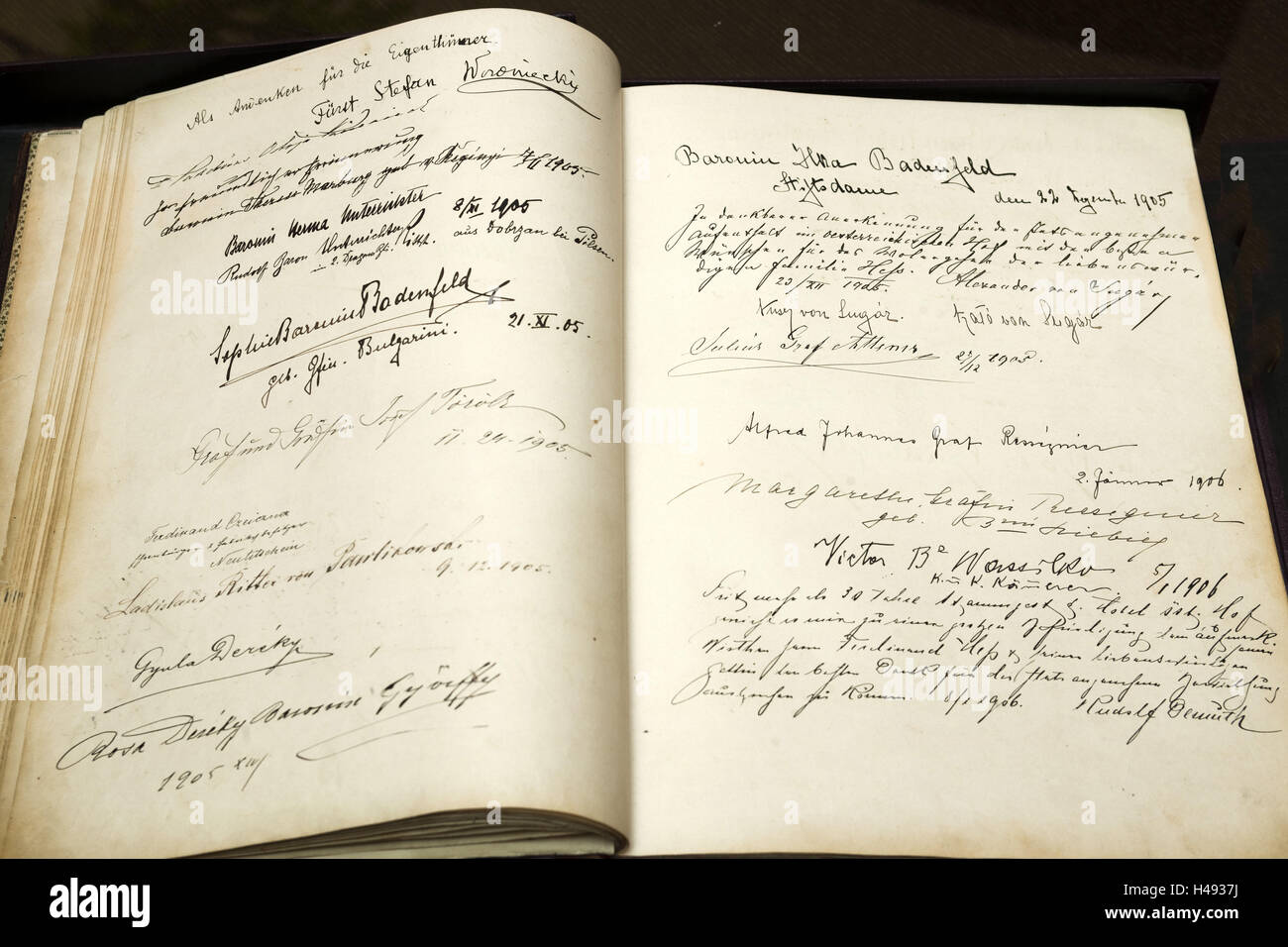 Hotel visitors book hires stock photography and images Alamy