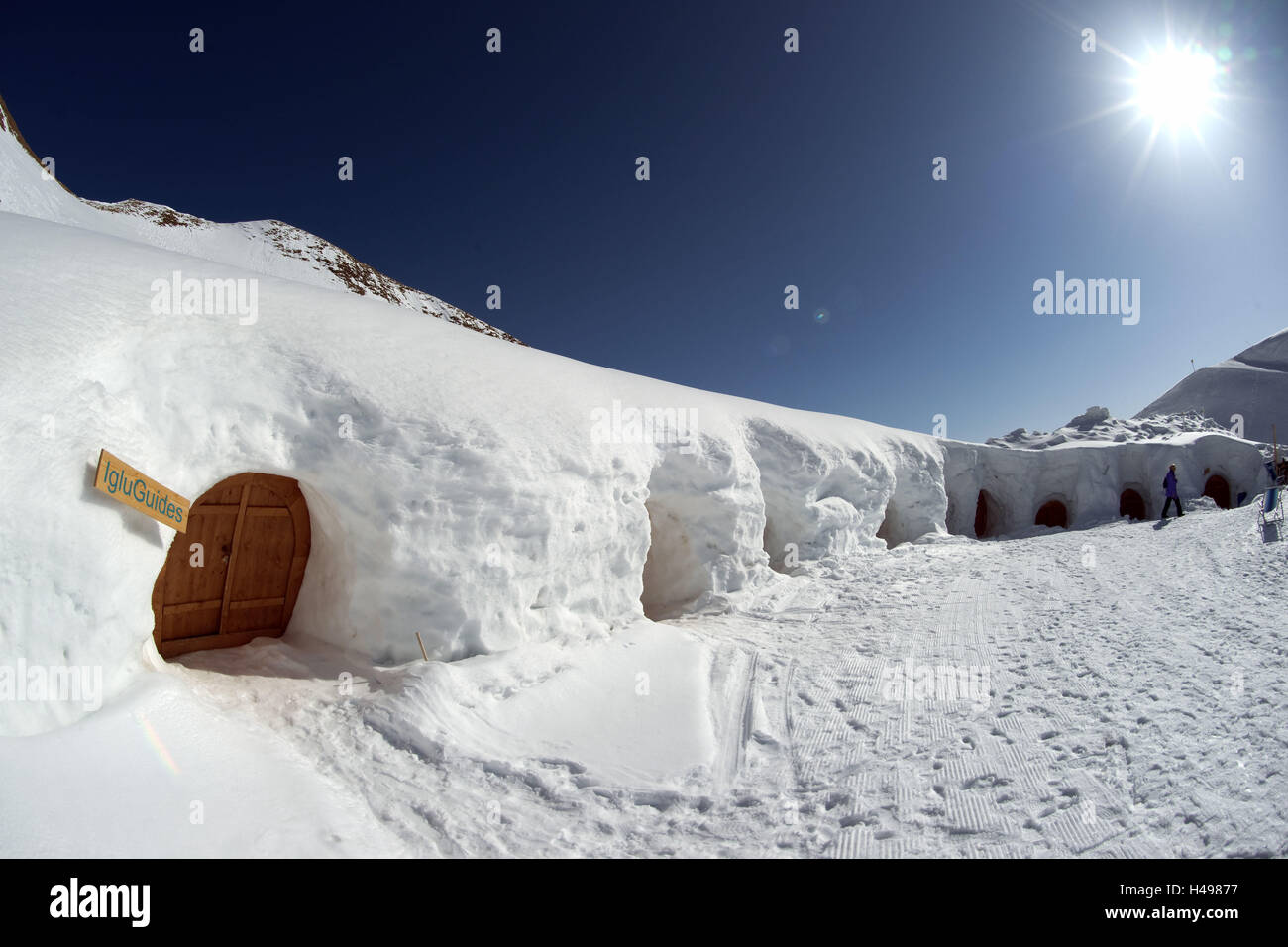 Germany, upper Allgäu, igloo hotel Stock Photo Alamy