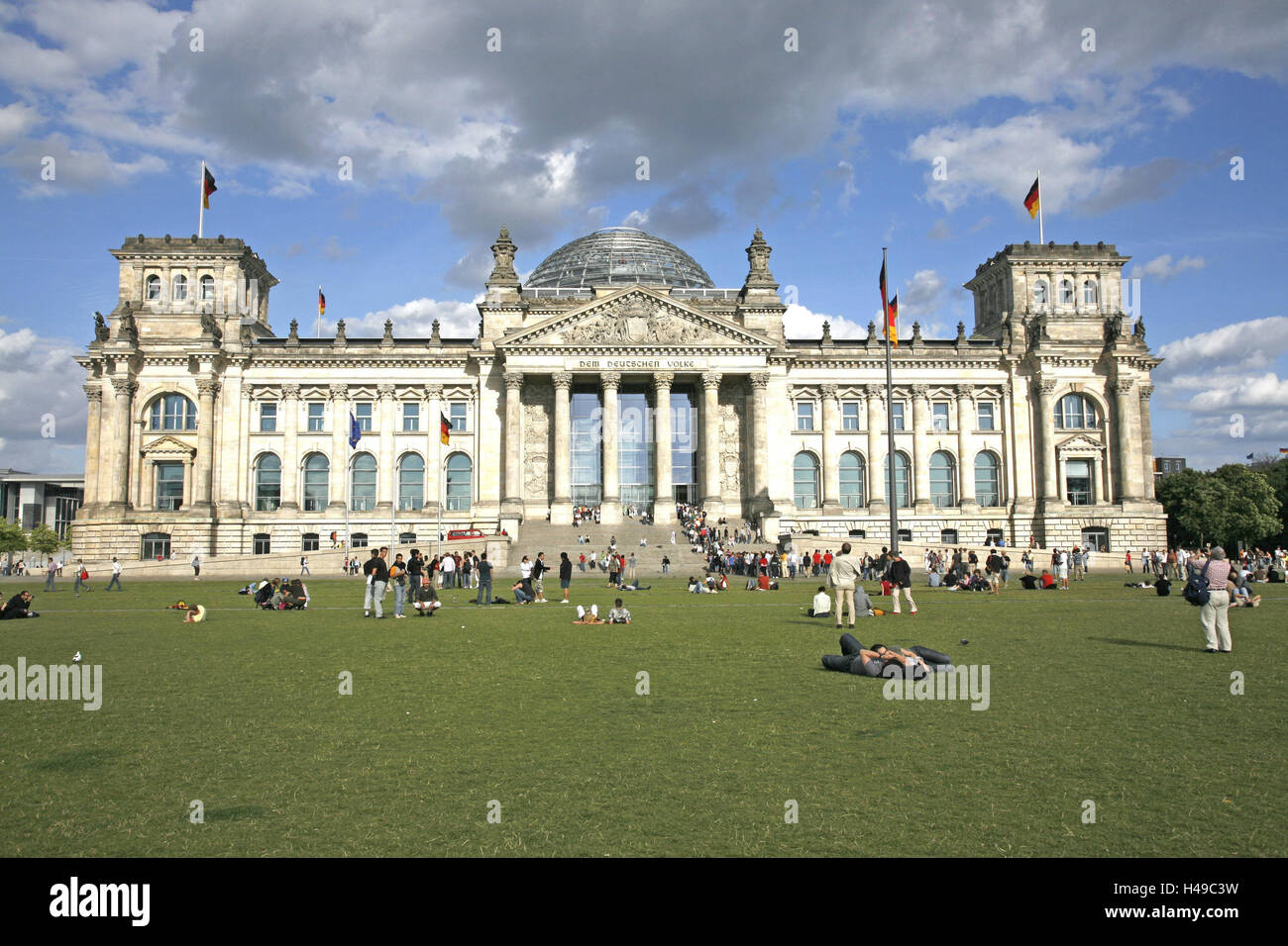 Germany, Berlin, space the republic, Reichstag buildings, the German