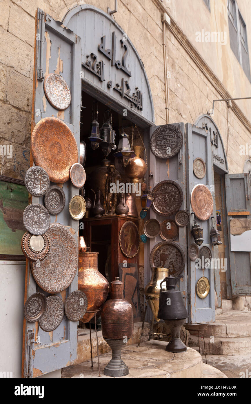 Egypt, Cairo, Islamic old town, shop Stock Photo Alamy
