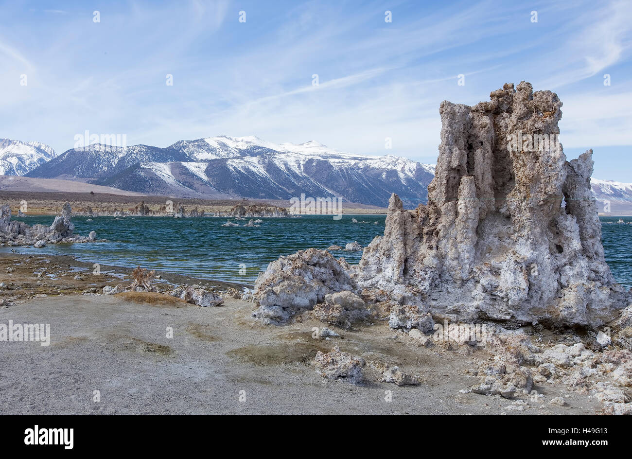 Mono Lake Tufa, California Stock Photo