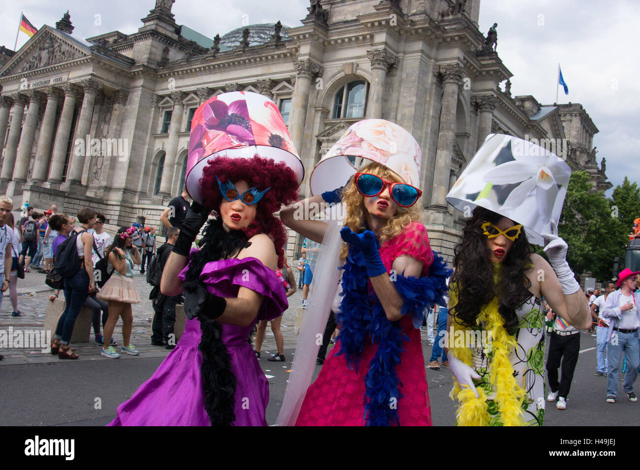 Germany, Berlin, Christopher Street Day in 2012, Stock Photo
