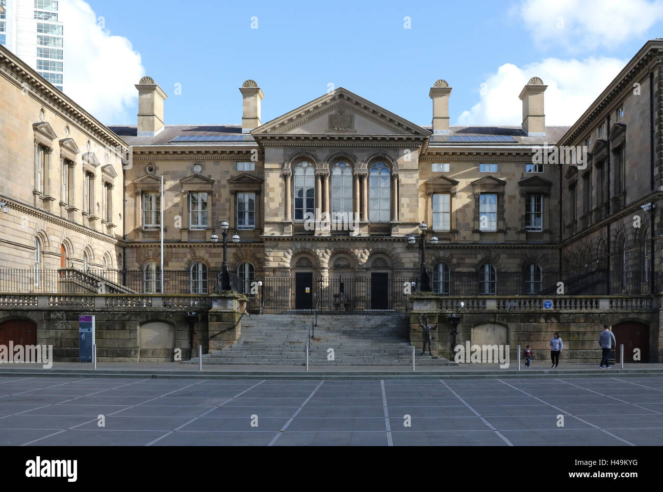 The Custom House Belfast built by Charles Lanyon Stock Photo Alamy
