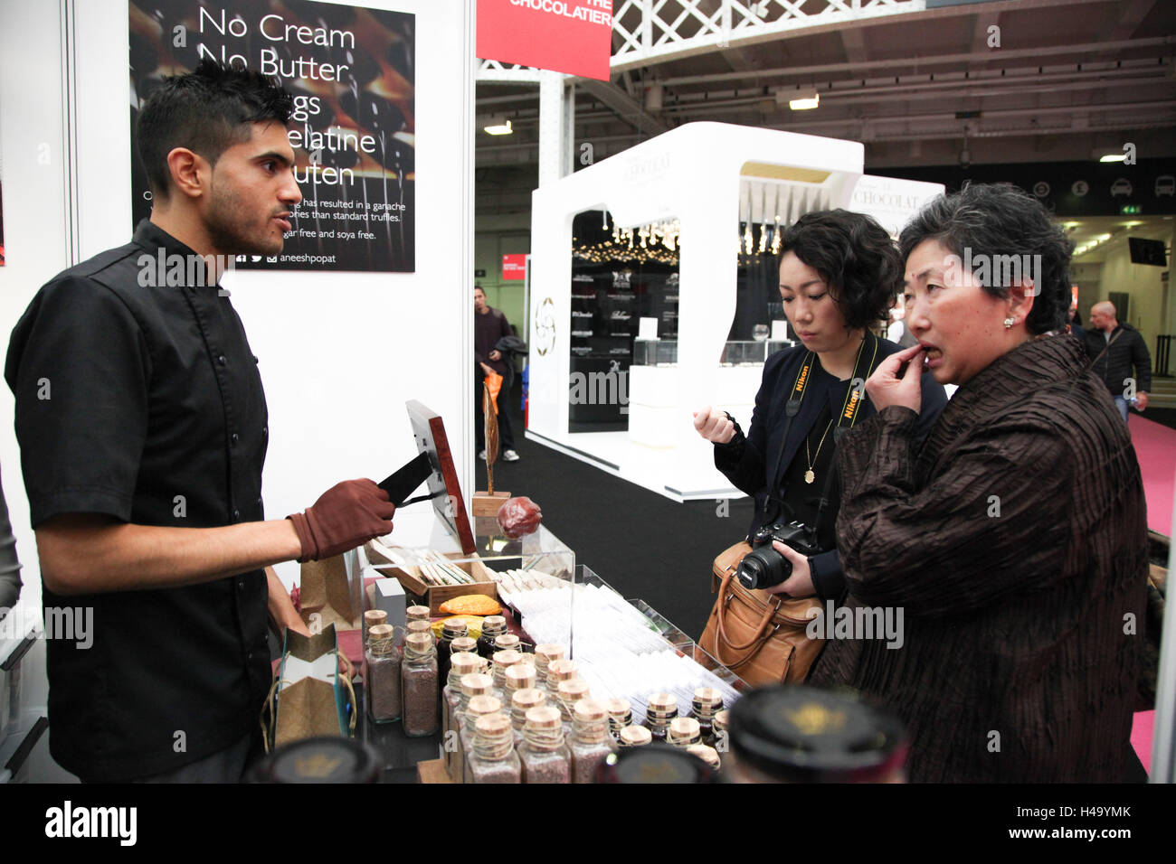 Olympia London, UK 14 Oct 2016 The 2016 Chocolate Show held at