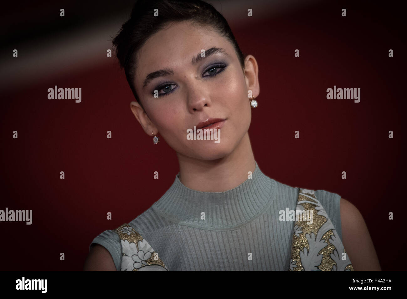Rome, Italy. 14th Oct, 2016. Rome 14 october 2016, 11th Rome Film Festival Red Carpet, The Pictured Matilda De Angelis Credit:  Andrea Ronchini/Alamy Live News Stock Photo