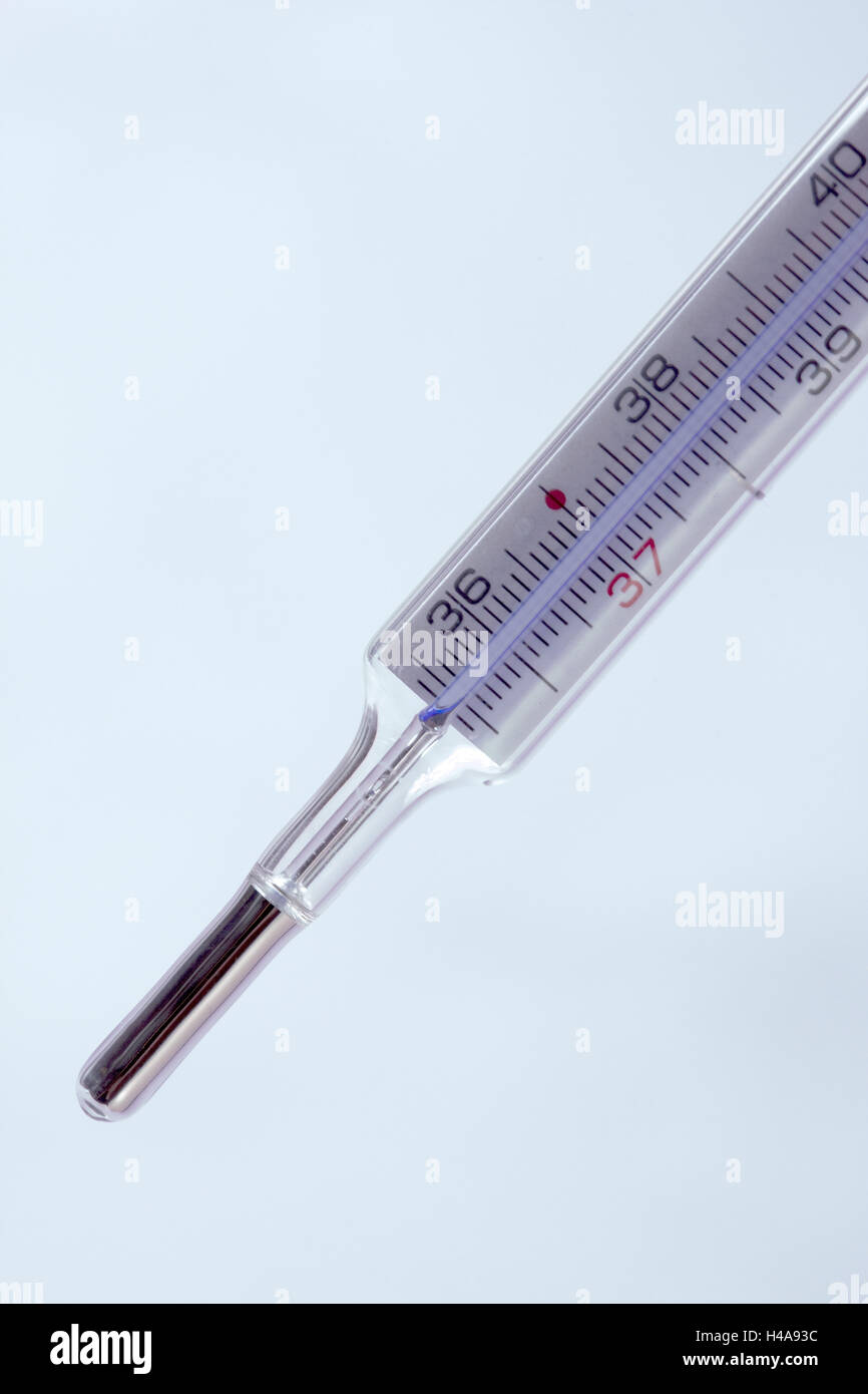 Clinical thermometer, close-up, Stock Photo