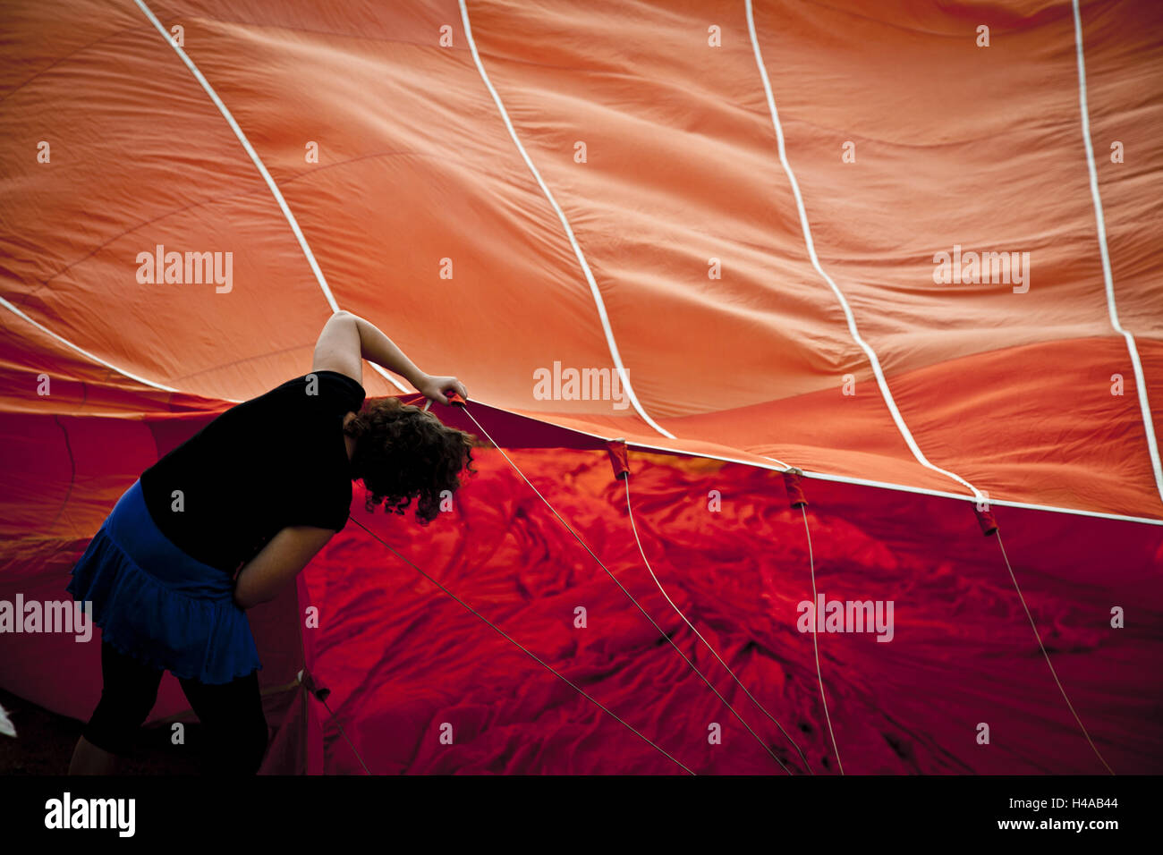 Balloon festival in Igualada, Barcelona, Spain, Stock Photo