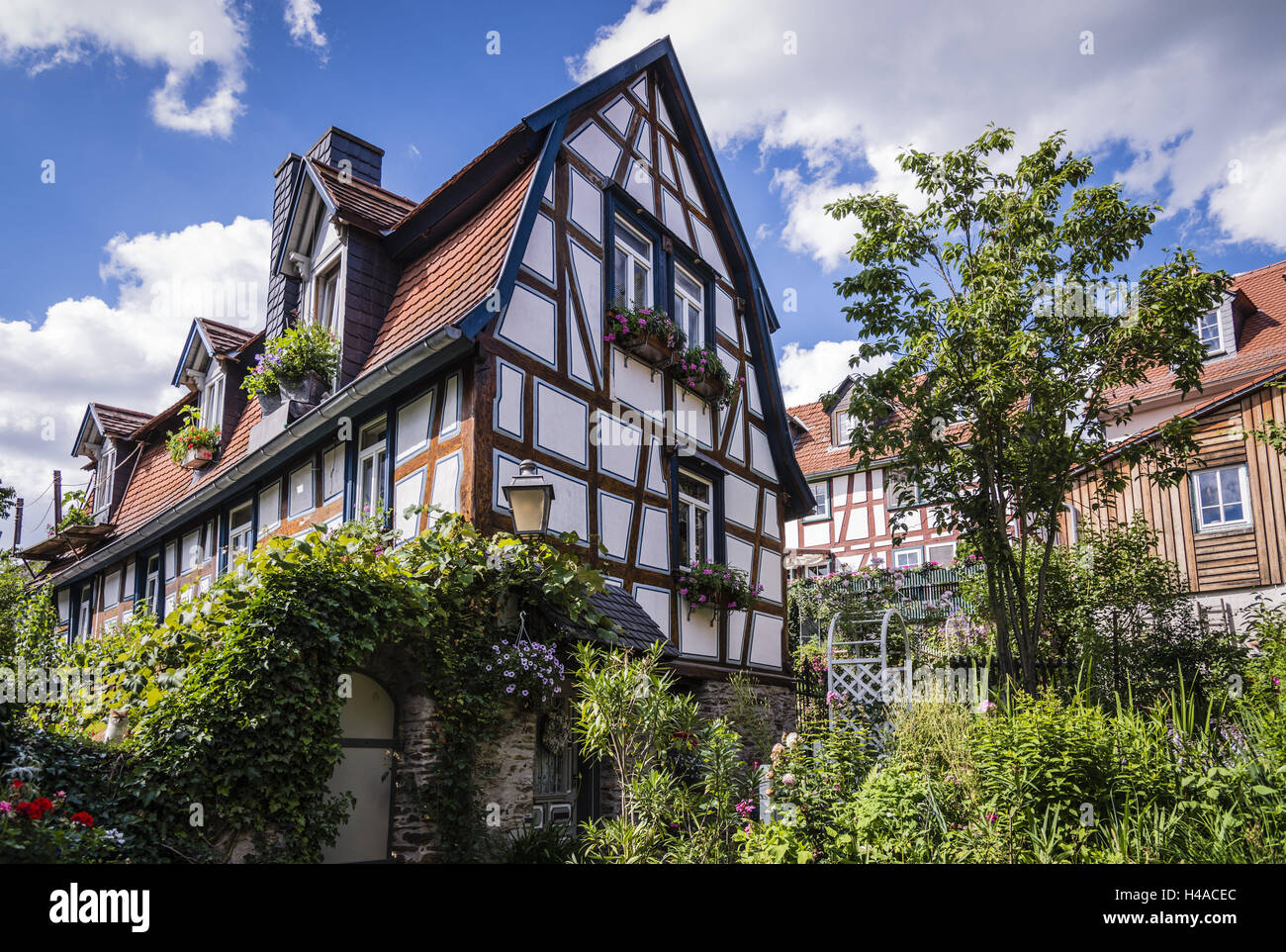 German Fachwerkstrasse Stock Photos German Fachwerkstrasse Stock