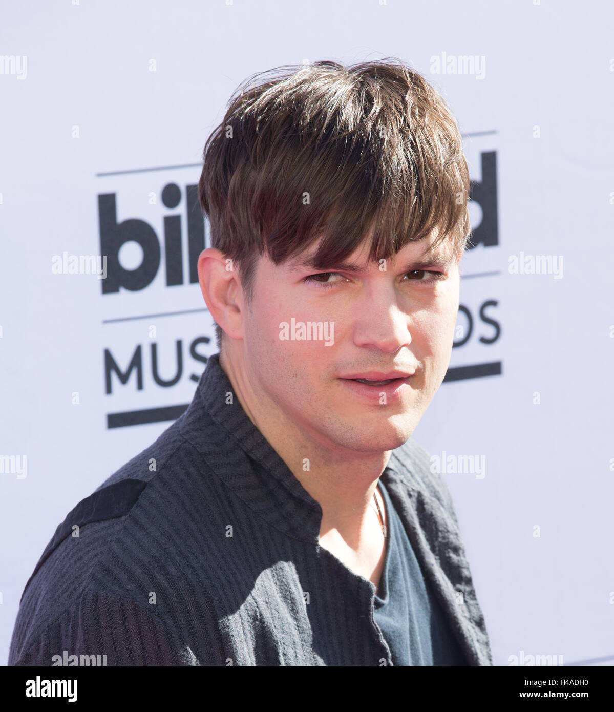 Ashton Kutcher attends 2016 Billboard Music Awards at T-Mobile Arena on ...