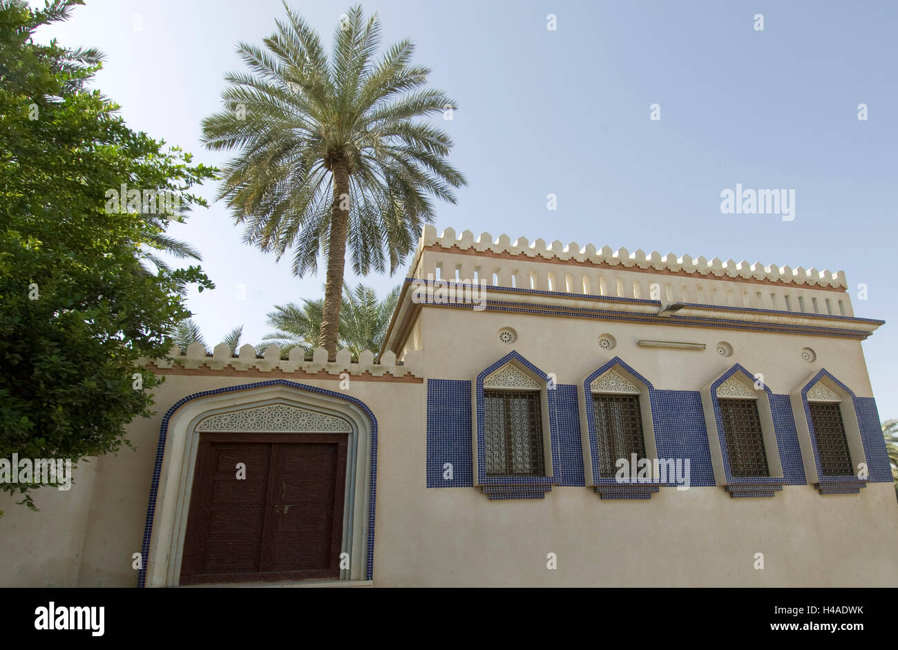 Oman, Muscat, palm plantation in the wadi Bowshar Stock Photo Alamy