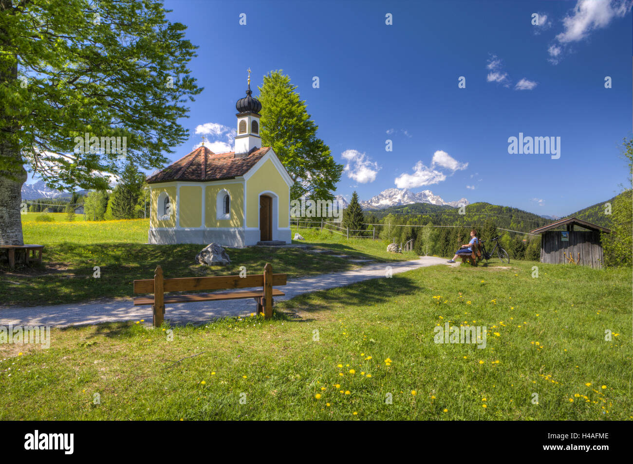 Maria Rastei Rest at maria rast chapel hi-res stock photography and images - Alamy