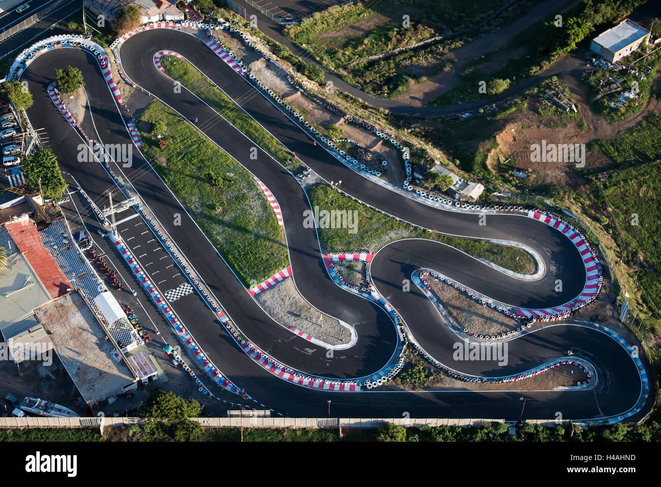 Go kart track hi-res stock photography and images - Alamy