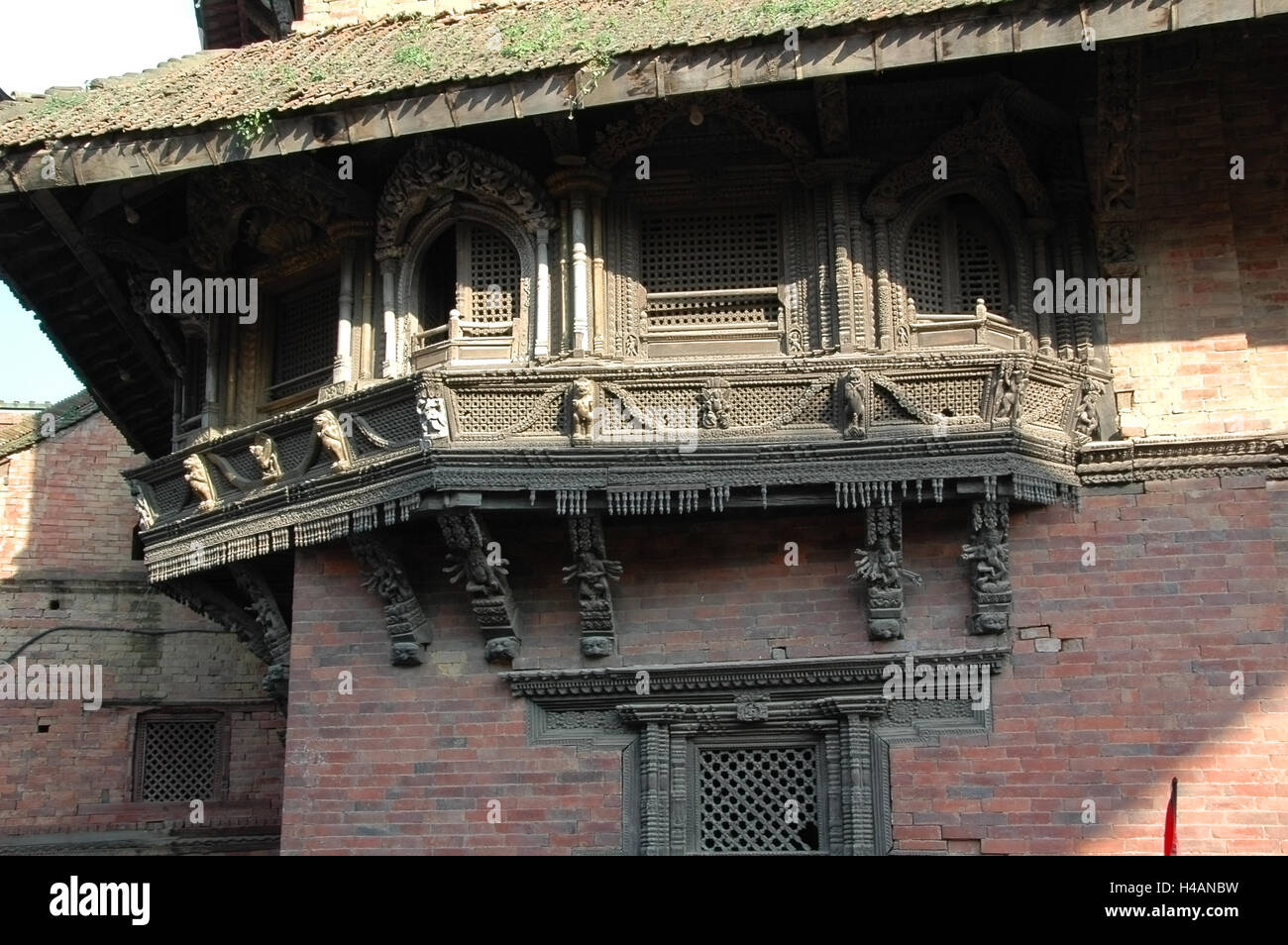 Traditional architecture, Kathmandu Stock Photo Alamy