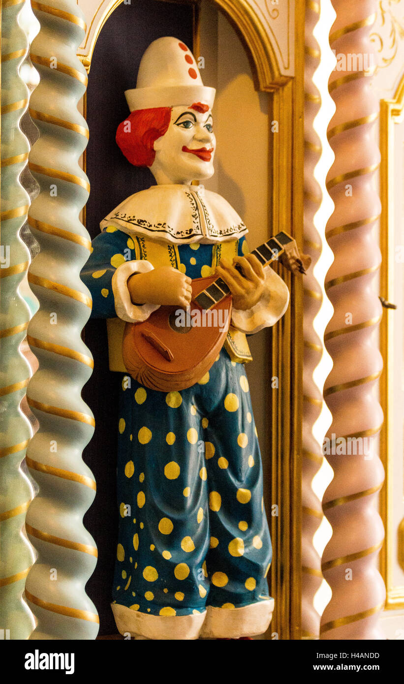 Clown playing guitar, Siegfried's Mechanical Musical Instrument Museum
