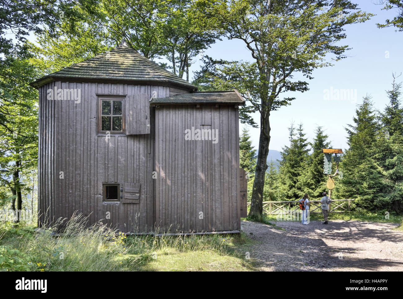 Germany Thuringia Ilmenau Goethe S Small House Kickelhahn
